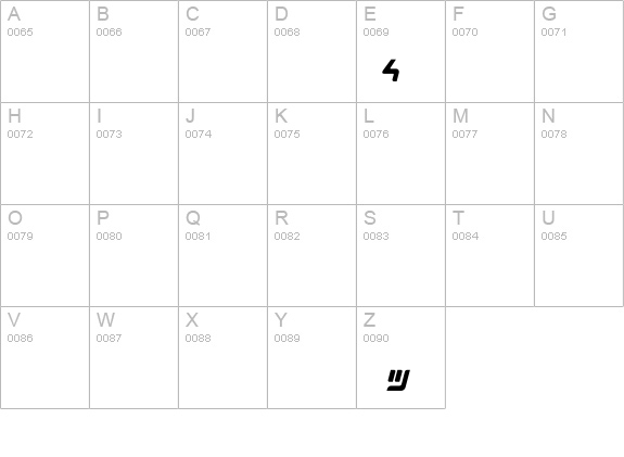 MarkingMarker-KANAItalic details - Free Fonts at FontZone.net