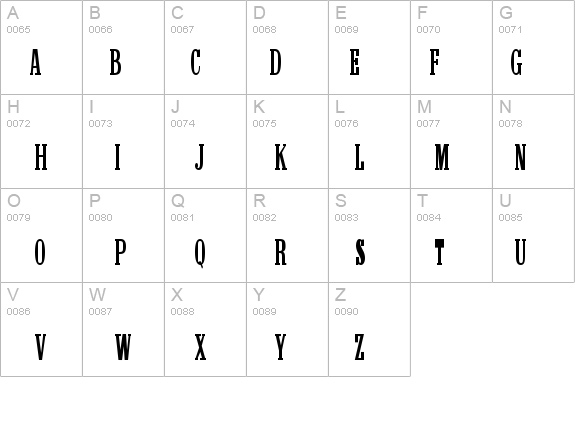 MarlboroCondensed Regular details - Free Fonts at FontZone.net