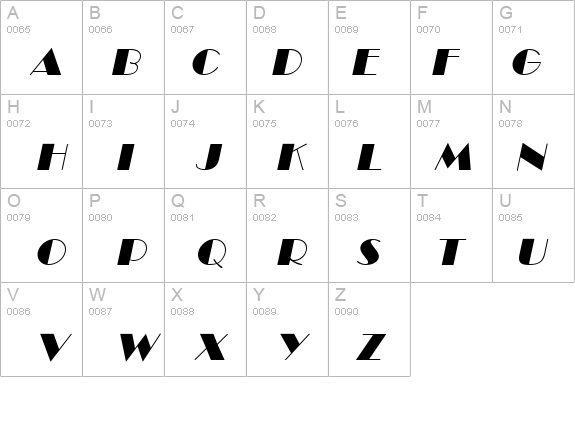 Marquee Italic details - Free Fonts at FontZone.net