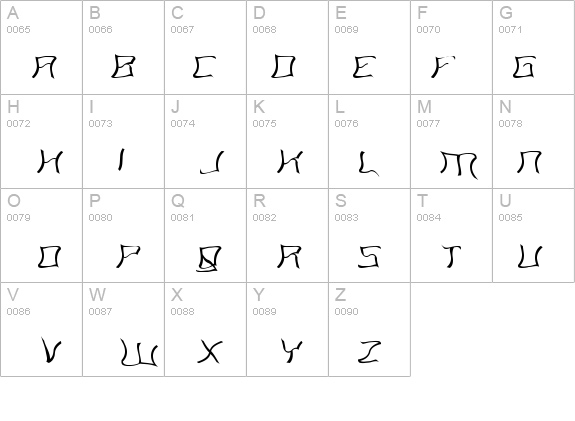 Martians spacewarped my dad details - Free Fonts at FontZone.net