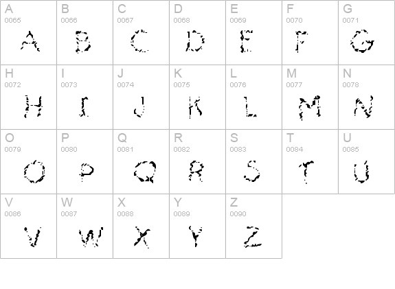 Mascara Mistake details - Free Fonts at FontZone.net