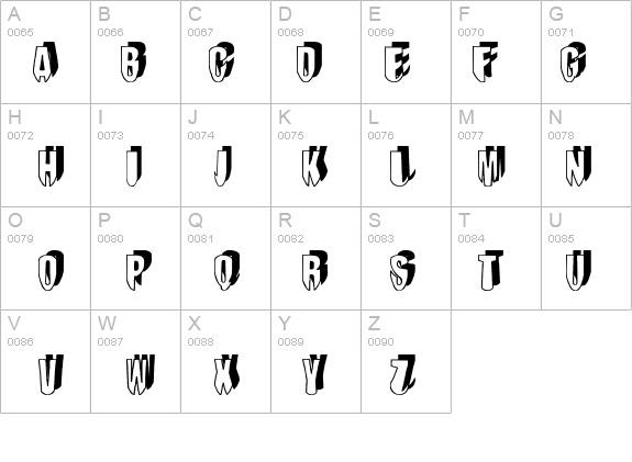 mashy DroopShadow details - Free Fonts at FontZone.net