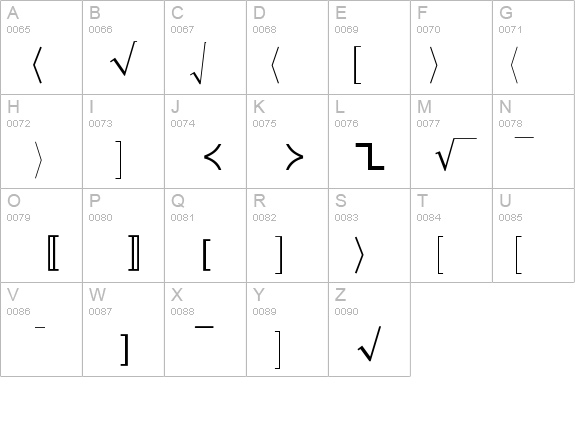 MathTechnicalP05 details - Free Fonts at FontZone.net