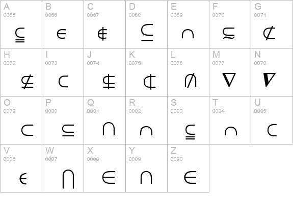 MathTechnicalP08 details - Free Fonts at FontZone.net