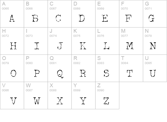 McGarey Regular details - Free Fonts at FontZone.net