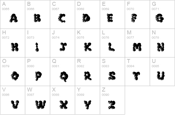 McKloud Misty details - Free Fonts at FontZone.net