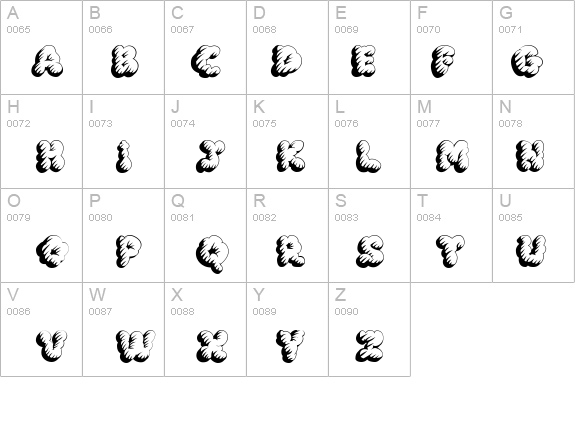 McKloud Tempest details - Free Fonts at FontZone.net