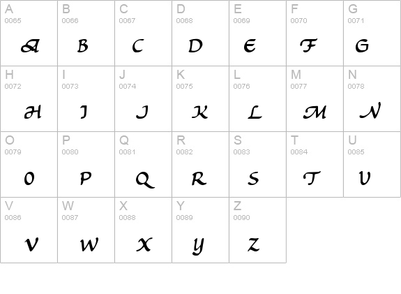 Michaelmas details - Free Fonts at FontZone.net