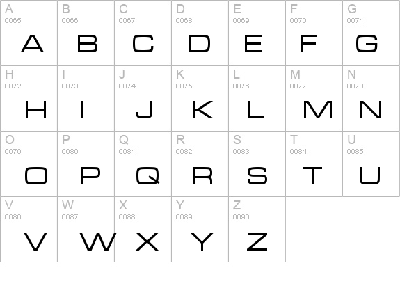 MicrogrammaDMedExt details - Free Fonts at FontZone.net