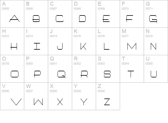 Millennium-Condensed details - Free Fonts at FontZone.net
