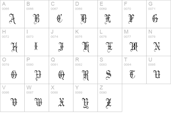 Minster No 5 details - Free Fonts at FontZone.net