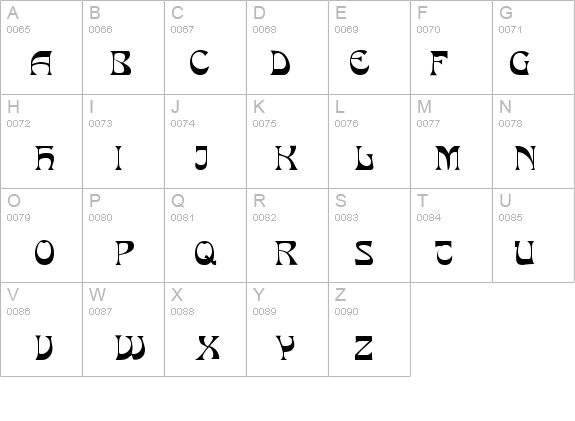 Mira details - Free Fonts at FontZone.net