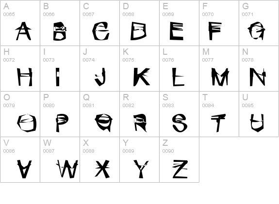 Mischstab Popanz details - Free Fonts at FontZone.net