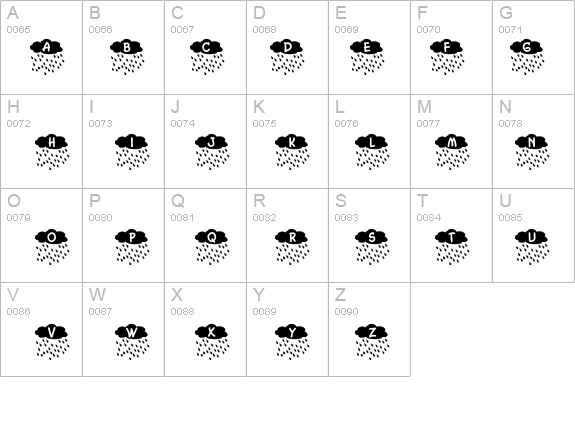 Mistwetter details - Free Fonts at FontZone.net