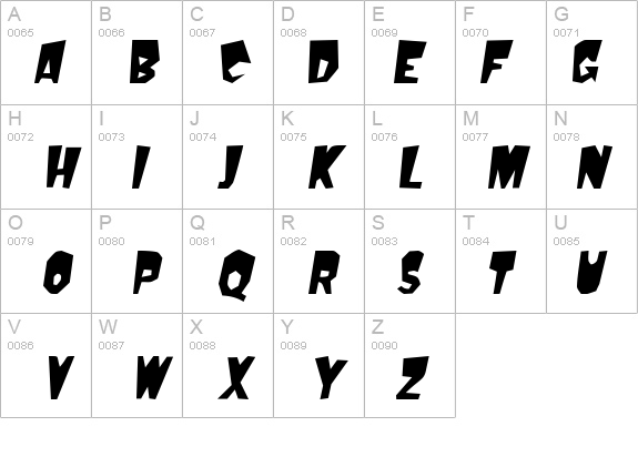 Mondo Oblique details - Free Fonts at FontZone.net