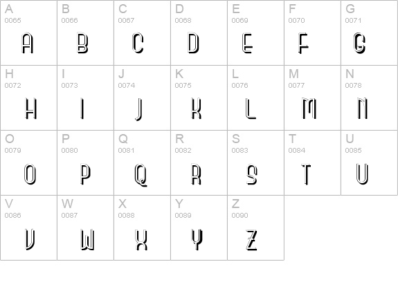 Monicas Salon Shadow NF details - Free Fonts at FontZone.net