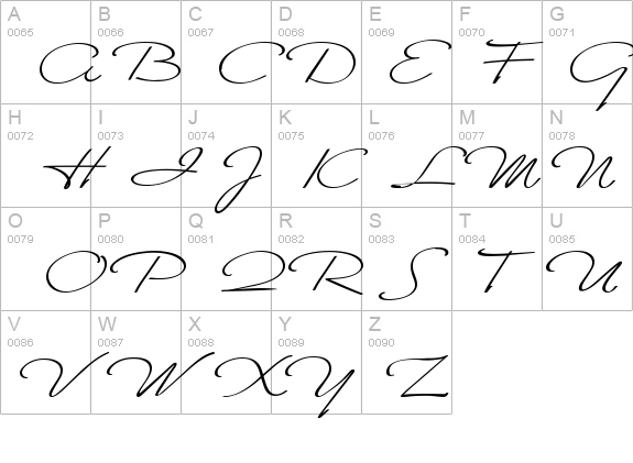 Monika Italic details - Free Fonts at FontZone.net