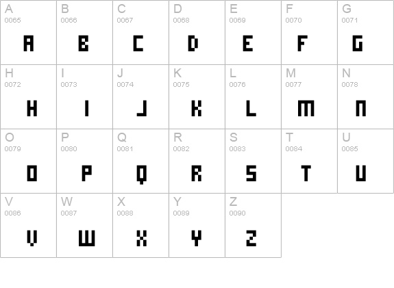 monooge 05_56 details - Free Fonts at FontZone.net