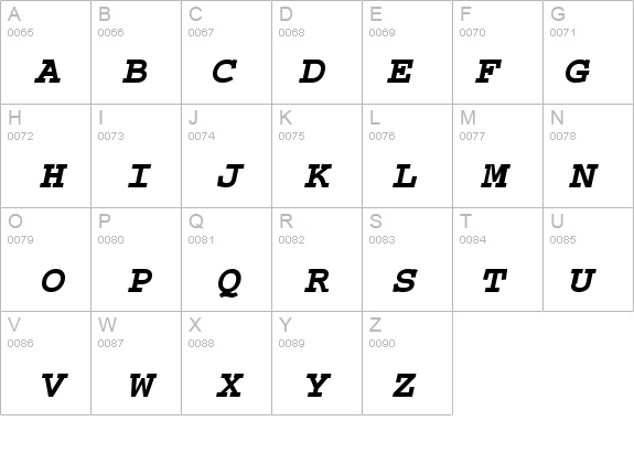 Monument Italic details - Free Fonts at FontZone.net