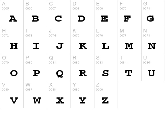 MonumentExtended Normal details - Free Fonts at FontZone.net