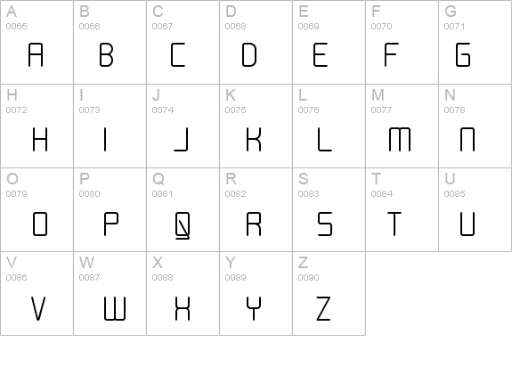 Moondog Fifteen details - Free Fonts at FontZone.net