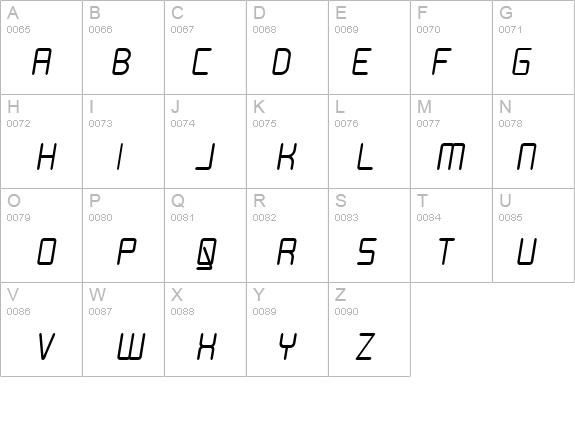 Moondog Thirty Italic details - Free Fonts at FontZone.net