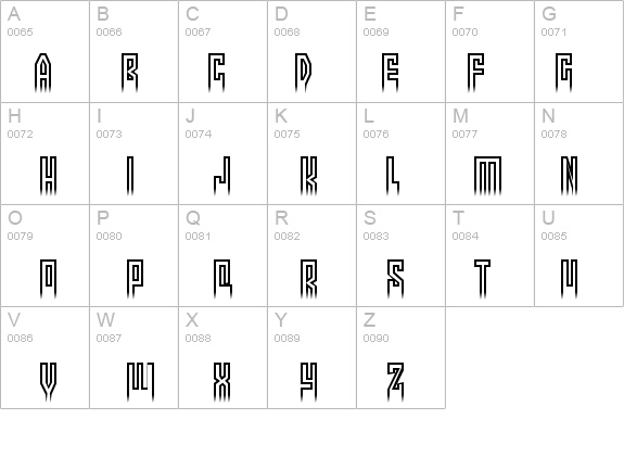 More than human details - Free Fonts at FontZone.net