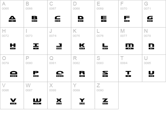 Morse Kode details - Free Fonts at FontZone.net