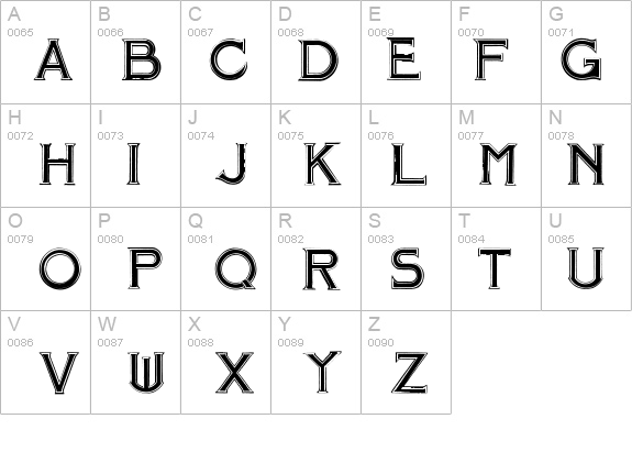 Mosaic details - Free Fonts at FontZone.net