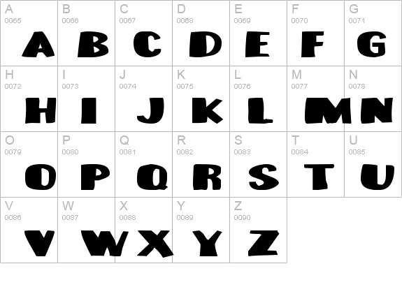 Munster Bash details - Free Fonts at FontZone.net