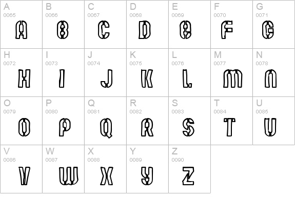 Mute Fruit White Krash details - Free Fonts at FontZone.net