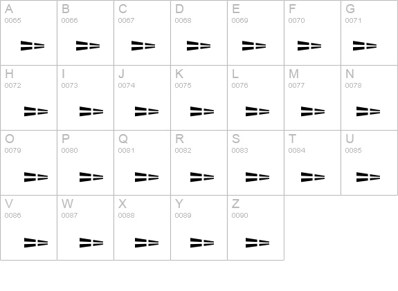 NauticalFlags details - Free Fonts at FontZone.net