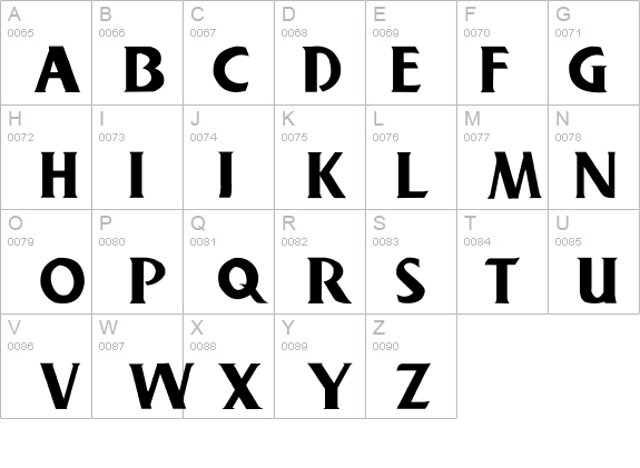 NewWGL4Font details - Free Fonts at FontZone.net