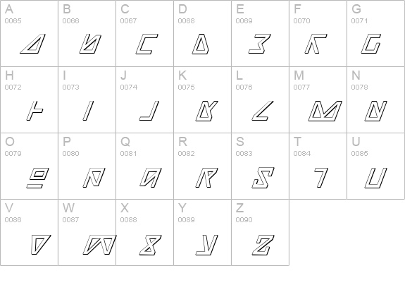 Nick Turbo Italic 3D details - Free Fonts at FontZone.net