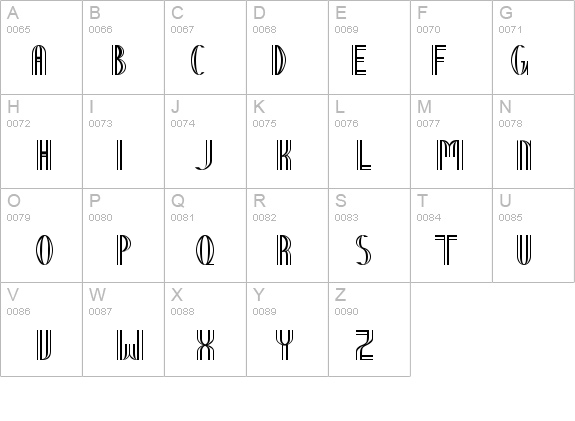 Nineteen Ten Vienna details - Free Fonts at FontZone.net