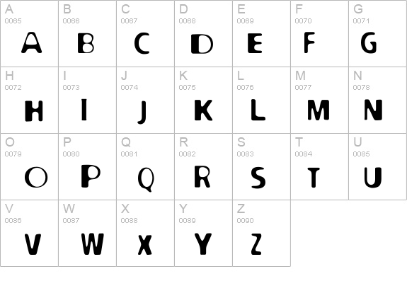 North point details - Free Fonts at FontZone.net