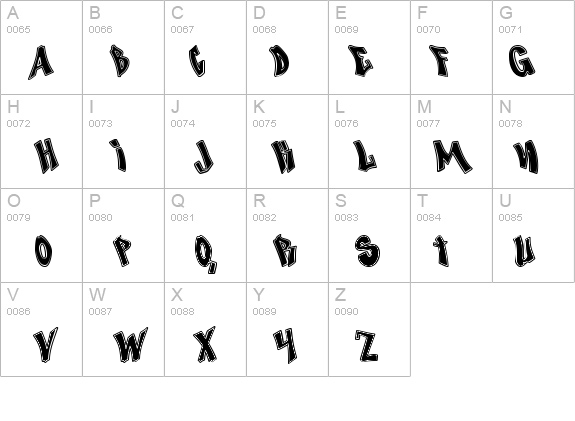 Nosegrind Demo details - Free Fonts at FontZone.net