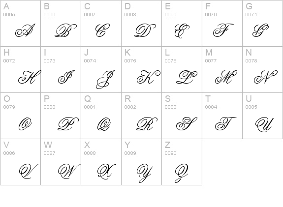 Old Script details - Free Fonts at FontZone.net