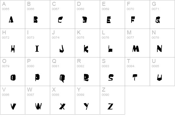 Orangutan details - Free Fonts at FontZone.net