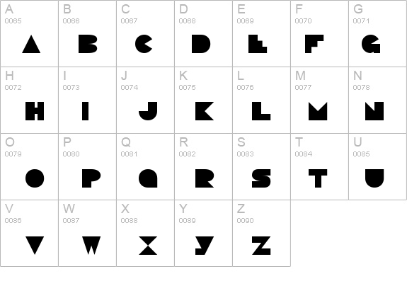 Pacmania details - Free Fonts at FontZone.net