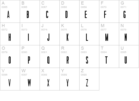 Pakt Condensed Bold details - Free Fonts at FontZone.net