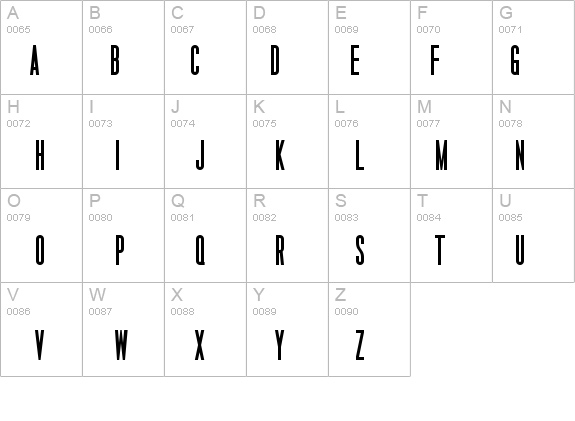 Pakt Condensed ExtraBold details - Free Fonts at FontZone.net