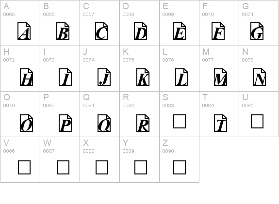 Paper Trail details - Free Fonts at FontZone.net