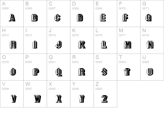 Parapa Display Caps SSi details - Free Fonts at FontZone.net