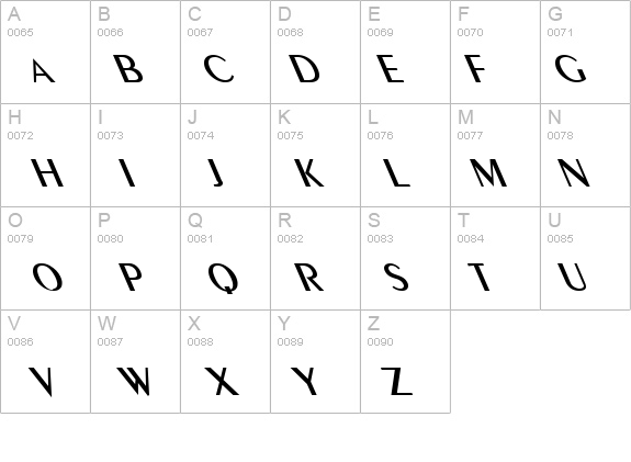 Pare Reverse Italic details - Free Fonts at FontZone.net