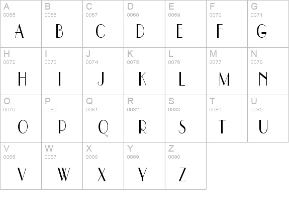 Paris Condensed Normal details - Free Fonts at FontZone.net