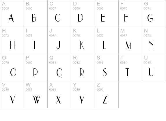 Parisien Condensed Normal details - Free Fonts at FontZone.net