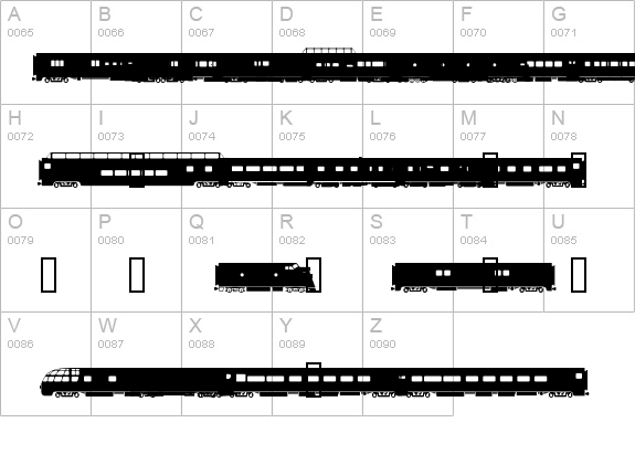 Passenger details - Free Fonts at FontZone.net