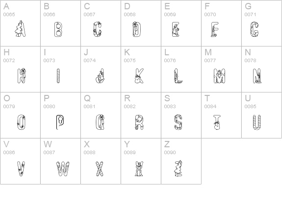 PC Holiday details - Free Fonts at FontZone.net