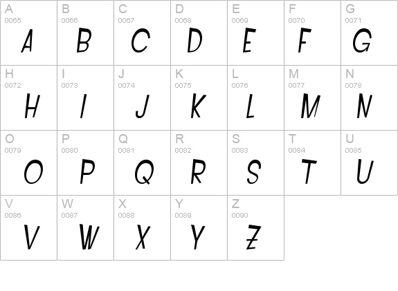 PCLifeIntoxExt details - Free Fonts at FontZone.net
